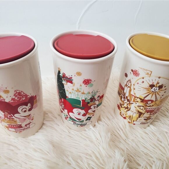 3 exclusive Disneyland California mugs - Picture 1 of 5